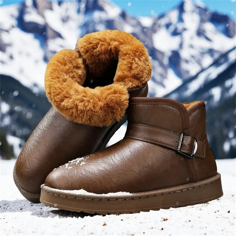 high quality men's Plush Warm Snow Boots